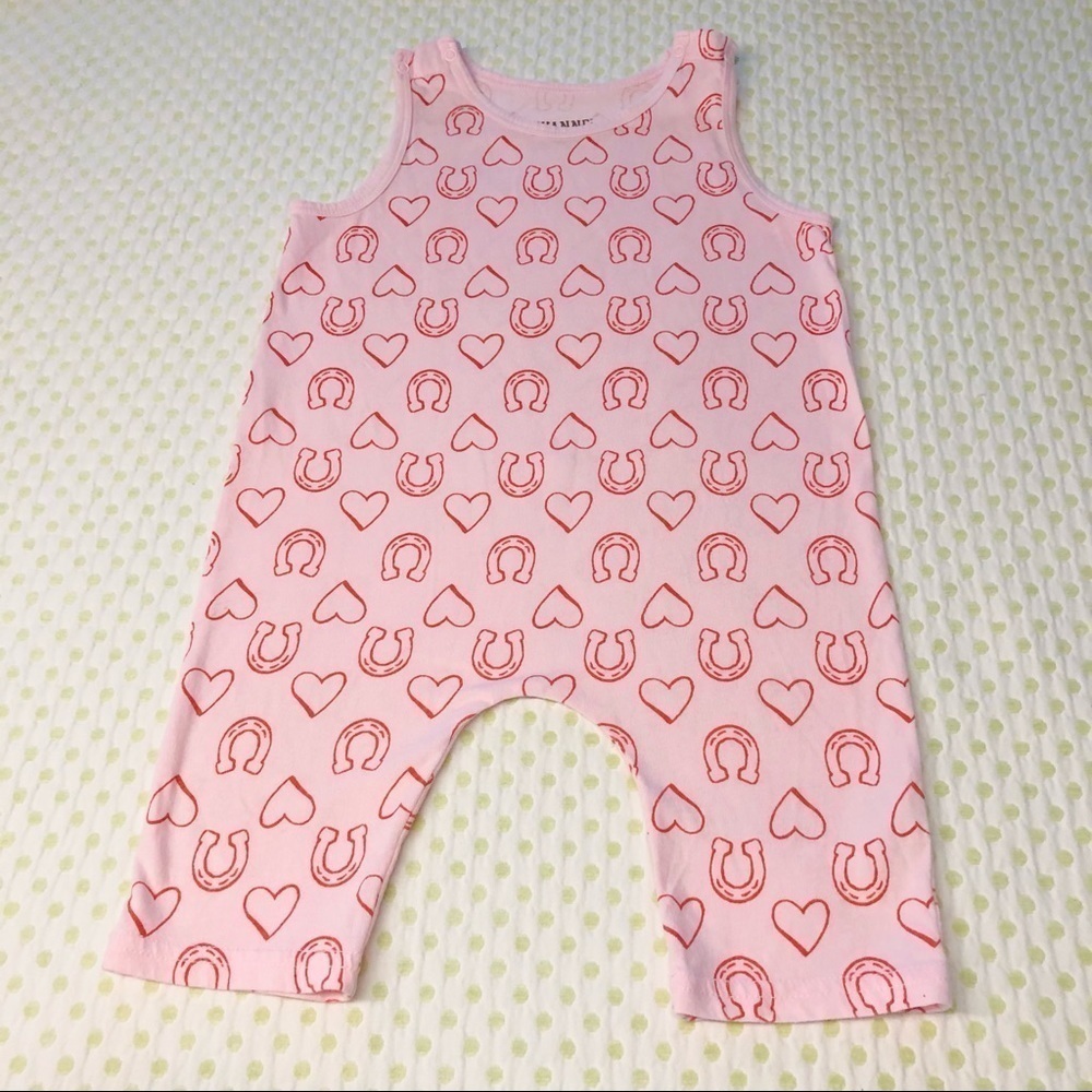 SHYANNE - INFANT GIRL PINK WESTERN ONSIE 6-9MOS